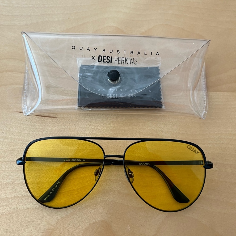 Quay Australia x Desi Perkins Sahara Sunglasses